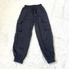 シーイン シアー カーゴパンツ 黒 S シースルー 透け感 ダンス ストリート