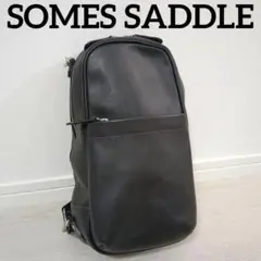 ソメスサドル　ショルダーバッグ　ボディバッグ　ハンドバッグ　ブラック