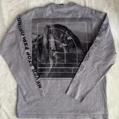 THE NORTH FACE グレー 長袖カットソー Tシャツ　ロンT XL