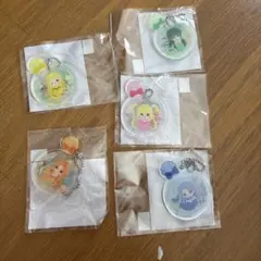ぴちぴちピッチ アクリルキーホルダー 5種セット　るちあ　人魚　マーメイド
