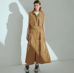 ⭐︎sacai サカイ 22SS Grosgrain Mix Dress - メルカリ