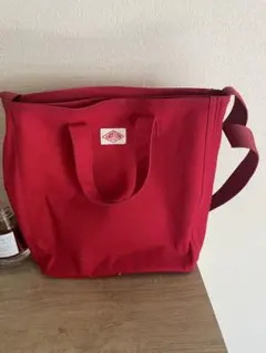 DANTON レッド ショルダーバッグ