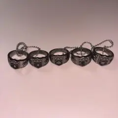 家庭教師ヒットマンREBORN！ ボンゴレリング　ガチャ　5個セット