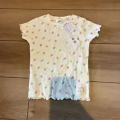 新品未使用　半袖　Tシャツ　90cm アイスクリーム しまむら　女の子