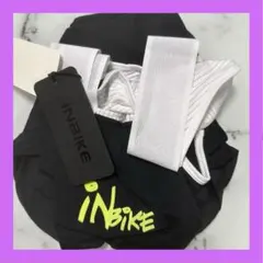 INBIKE レディース サイクリング ビブショーツ ブラック ASIA S