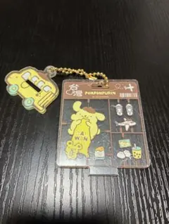 サンリオ 台湾 限定 キーホルダー アクキー タイル 中国語 ポムポム