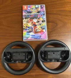 マリオカート8 デラックス + ハンドル2個　Nintendo Switch
