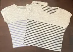 アースミュージック＆エコロジー　半袖ティシャツ　２枚セット