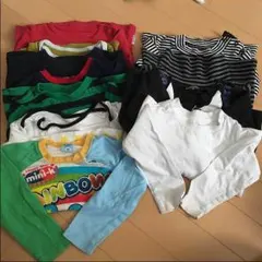 長袖 80センチ 保育園の着替え 10点 まとめ売り