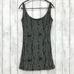 【 SHAGGIE 】Retro damage hole ノースリーブチュニック