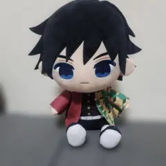 鬼滅の刃 冨岡義勇 ぬいぷりけおすわりBIG ぬいぐるみ