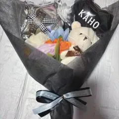 バルーンブーケ くま プチギフト 発表会 誕生日 結婚式 退職 引退 入学1個