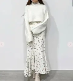 COCO DEAL 花柄スカート