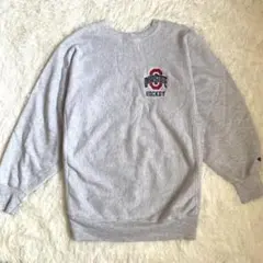 Champion リバースウィーブ スウェット グレー 刺繍ロゴ XXLのサムネイル