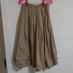 1/30まで　ミディウミ　MidiUmi 日本製　コットン　バルーン　スカート