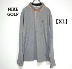 NIKE GOLF【XL】長袖ポロシャツ ゴルフポロシャツ 大きめ