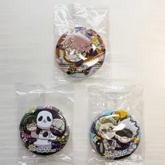 呪術廻戦 キャラばんちょうこう 缶バッジ 五条悟伏黒恵狗巻棘七海健人虎杖悠仁等