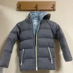 B*MING by BEAMS グレー ダウンコート 130