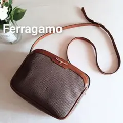 美品 フェラガモ ヴィンテージ ポシェット ショルダーバッグ レディース メンズ