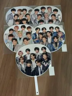 Snow Man スノーマン　ジャンボうちわ　全員