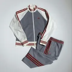 adidas climalite トラックジャケット　ジャージ　セットアップ　M