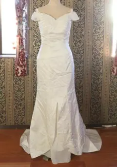 599グレースGRACEマーメイドライン高級ウエディングドレス7号Sサイズ
