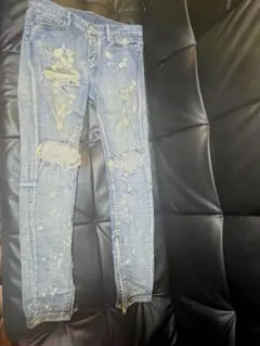 最終値下げ　mnml ミニマル Splash Denim デニムパンツ