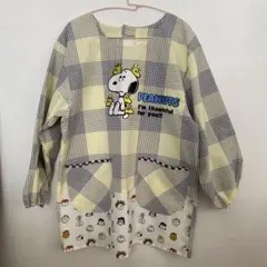 スヌーピー エプロン PEANUTS キャラクター M-L