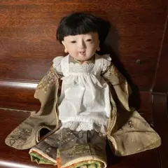 明治時代　市松人形　② アンティーク　骨董 アンティーク「久徳正」市松人形 約53cmの買取実績 | 大阪 京都