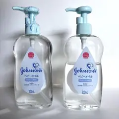 【2本セット】Johnson's ベビーオイル 300ml ポンプタイプ