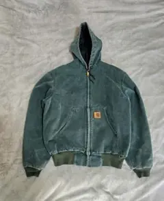 い*す様 Carhartt アクティブジャケットJQ243 USA90s デトロ