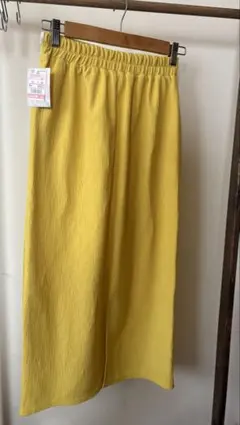 イエロー タイトロングスカート Mサイズ