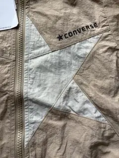 CONVERSE ベージュ フード付き薄手上着100cm