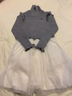 ケイトスペード　ワンピース　140cm 美品　一度着用