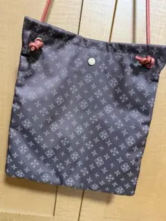 再お値下／russet サコッシュ 新品同様 極美 ブラウン×レッド