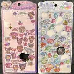 正規品 サンリオ うるちゅるPOPシール 海の生き物 キティ クロミ お裾分け