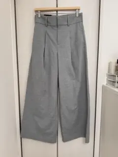 BANANA REPUBLIC ハイウェイストワイドレッグパンツ