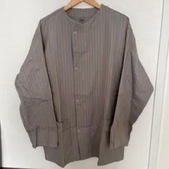 ストライプ長袖シャツ niko and