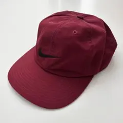 【90s】NIKE 6パネル キャップ ボルドー