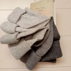 新品未使用ザラベイビー靴下セット4足セット80/90