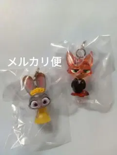 ズートピア2 めじるしアクセサリー ジュディB＆ニックB 　　２個セット