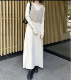 mystic ニットトップス付きロングワンピース サイズ1