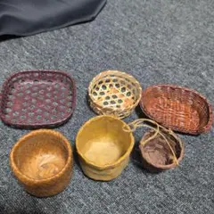 小型バスケット 6個セット