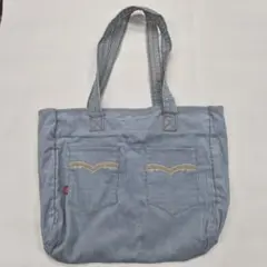 Levi's コーデュロイ トートバッグ ライトブルーのサムネイル