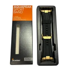 防水☂️AQUAPEAK スポーツバンド ブラック/ゴールド