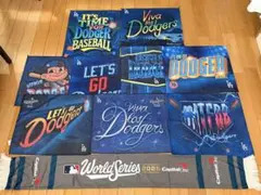 ロサンゼルスドジャース Dodgers ラリータオル9枚＋マフラー
