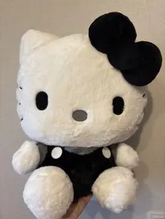 ハローキティ　モノクロドールGJ ぬいぐるみBIG