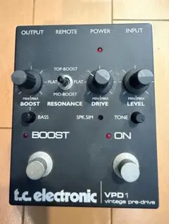t.c. electronic VPD1 プリアンプ　オーバードライブ