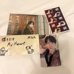 M!LK 吉田仁人 トレカ 生写真 ステッカー セット