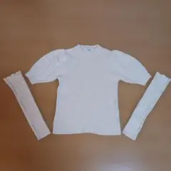 INGNI アームウォーマー付半袖ニッ卜M